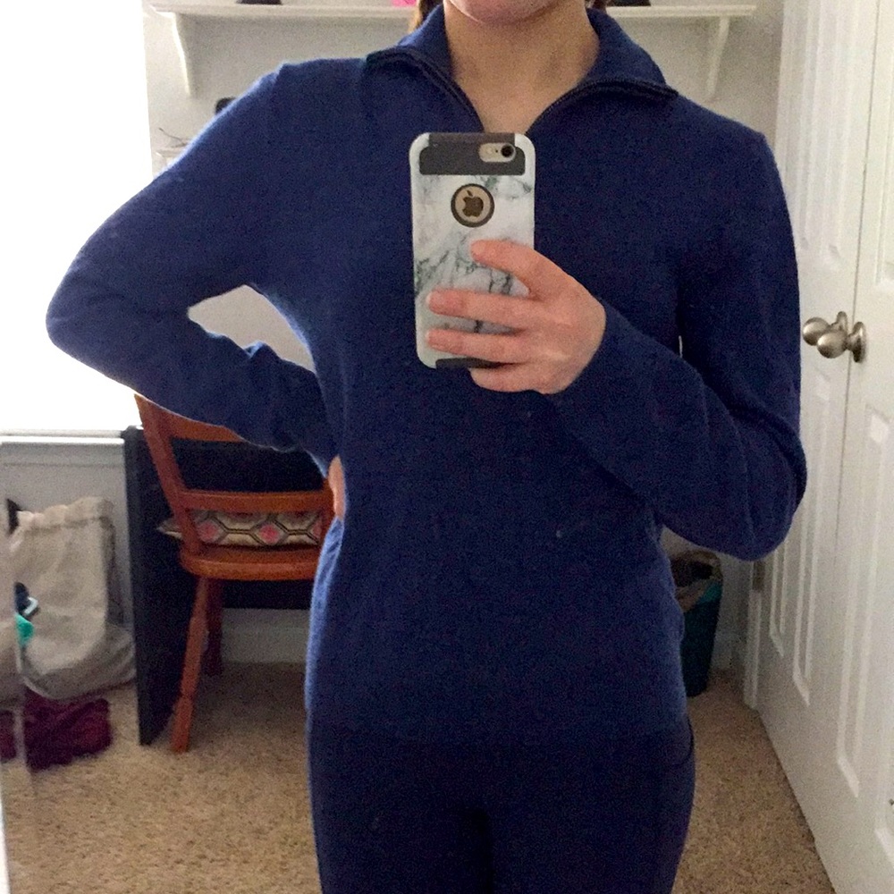 Gap Blue Long Sleeve Sweater